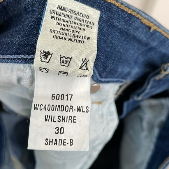 1 DENIM Women's Curvy Skinny Fit Jeans Size 30 in Blue - Picture 10 of 11